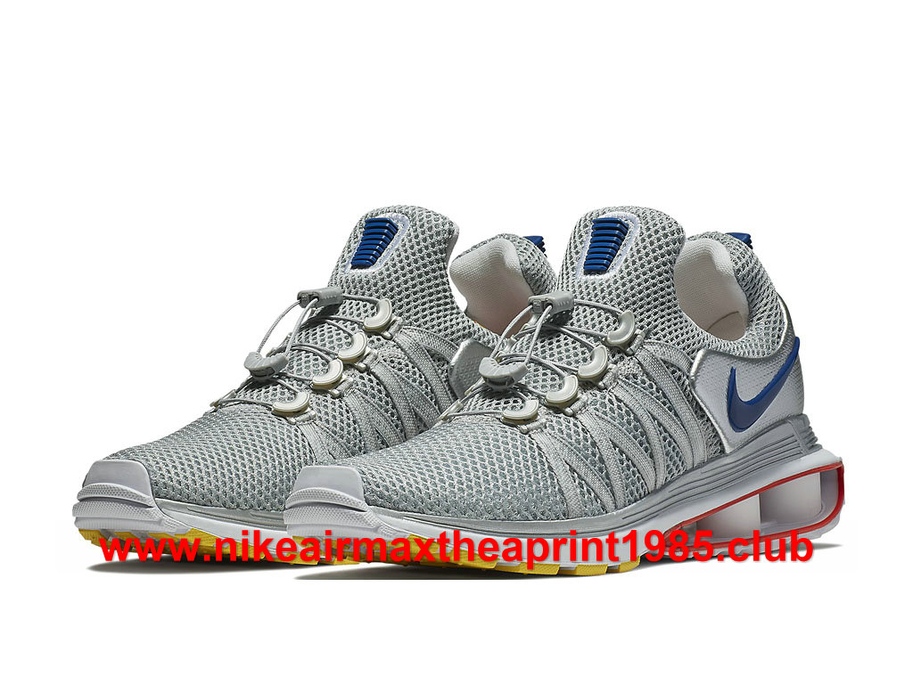nike shox gravity bleu